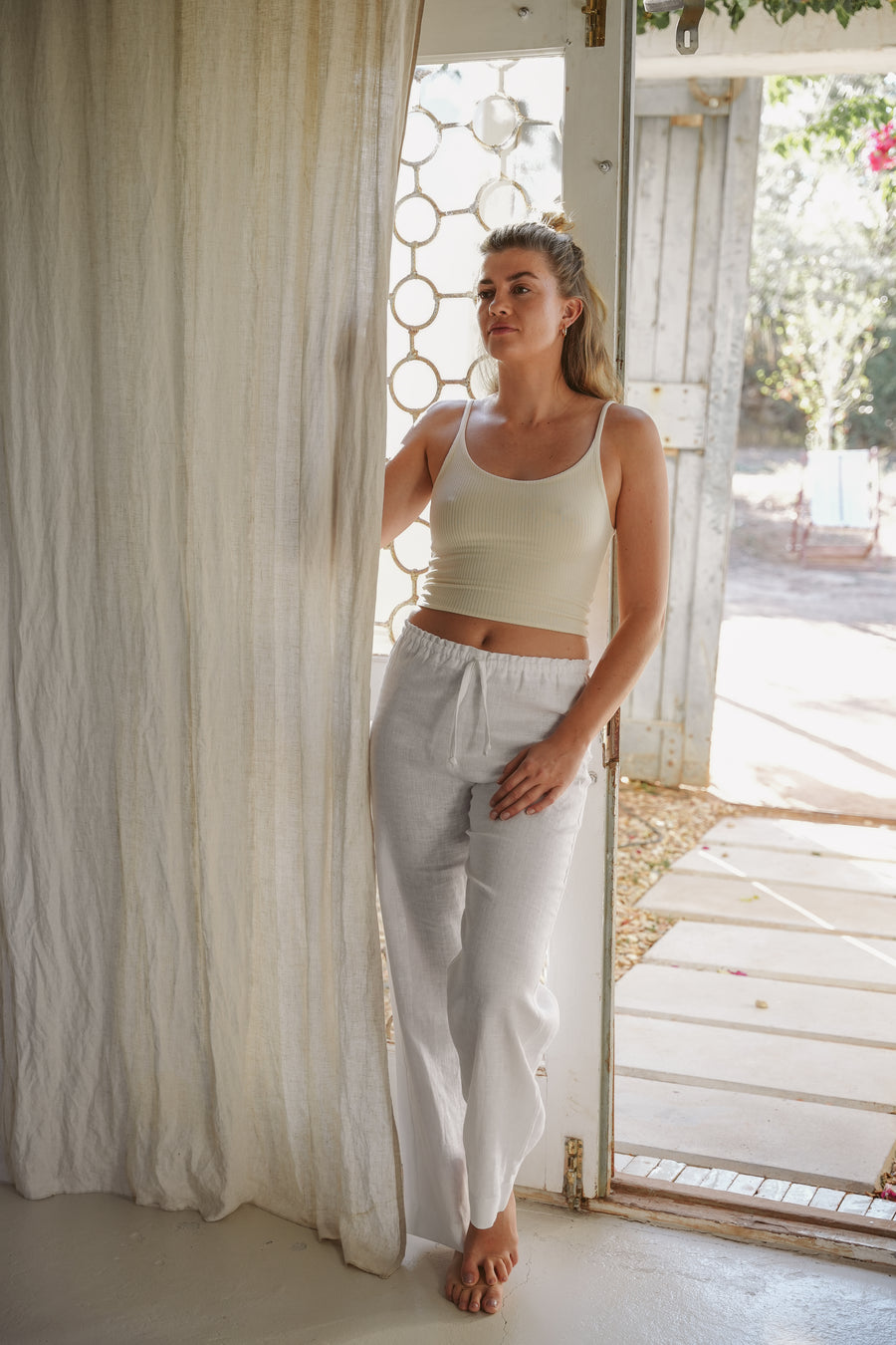 Pine Pants Linen - morena isabel