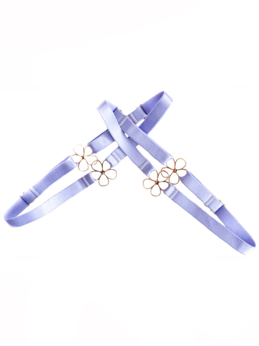 Daisy Dainty Garter Blue Troo Daisy Dainty Garter Blue Troo