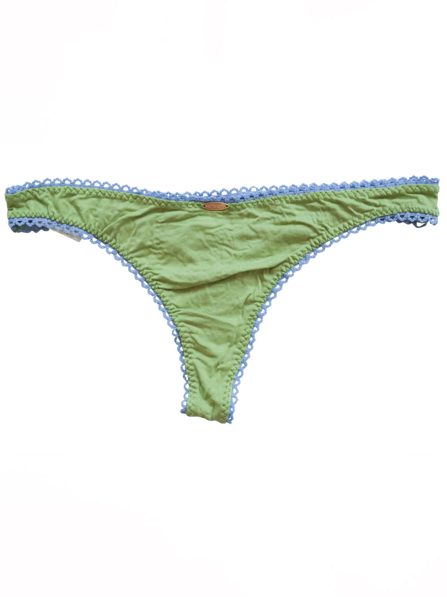 Olive Bamboo 90's Thong